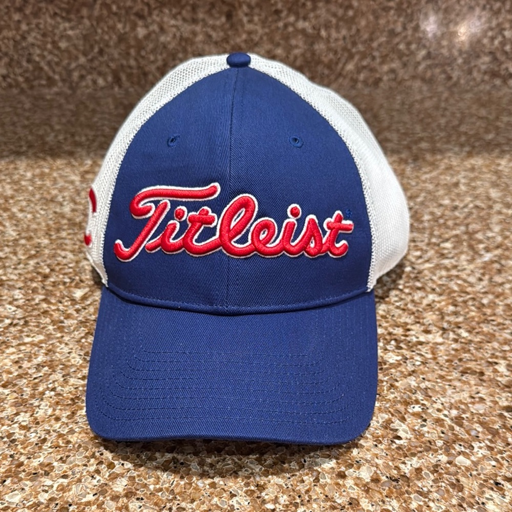 New Titleist Chicago Cubs Hat Blue and White Cap OSFA